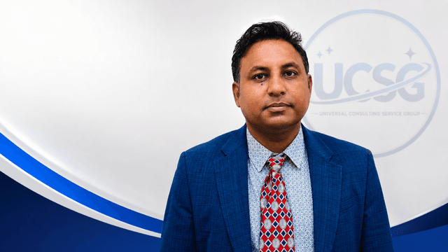 Joy Chowdhury, U.S. Army Veteran and Founder of UCSG